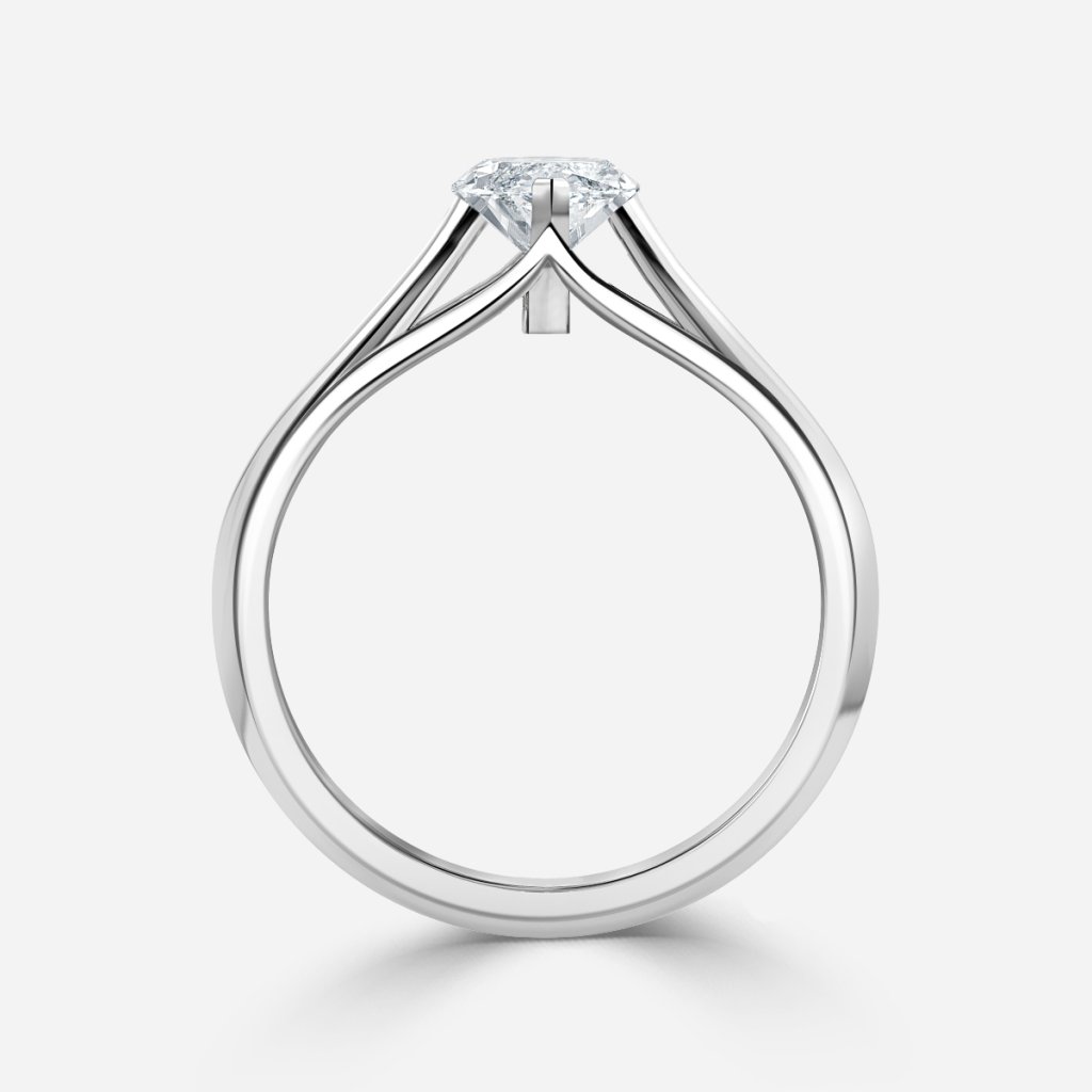 Katelyn Marquise Solitaire Lab Grown Diamond Engagement Ring