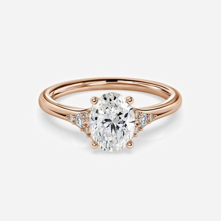 Anastasia Oval Three Stone Engagement Ring