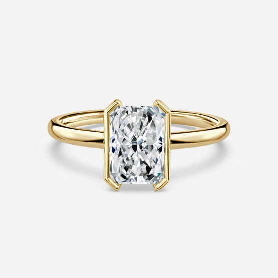 Augusta Radiant Bezel Engagement Ring