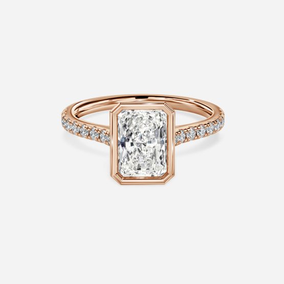 Ali'i Radiant Diamond Band Engagement Ring