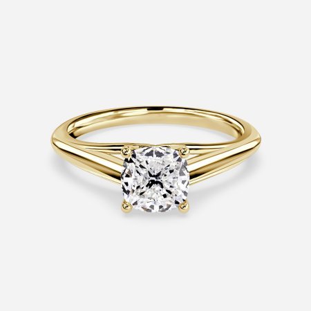 Katelyn Cushion Solitaire Engagement Ring
