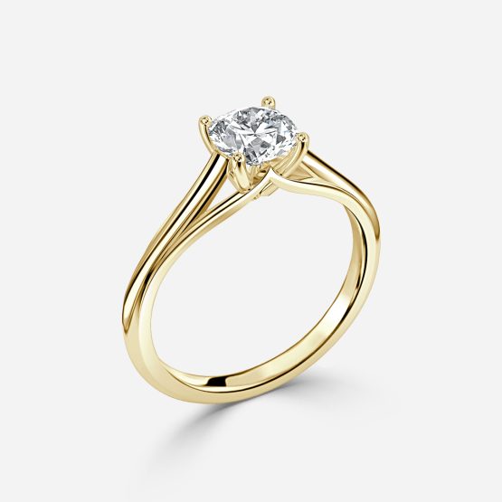Katelyn Cushion Solitaire Engagement Ring