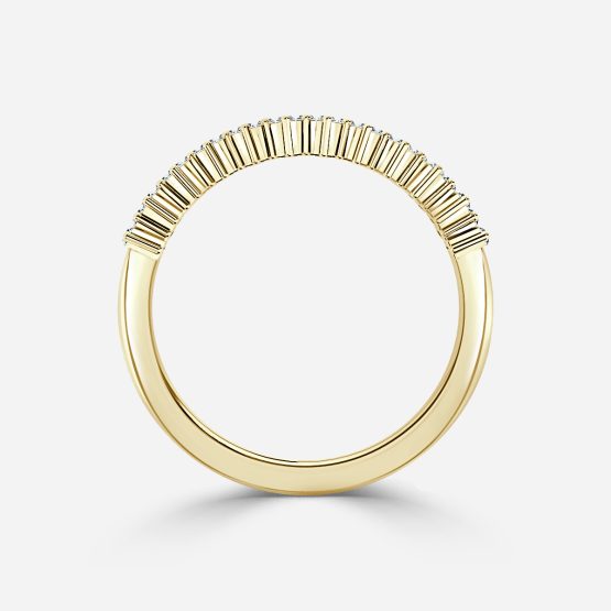 Sai Baguette Diamond Stackable Ring