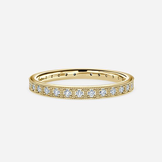 Cecily Round Cut Wedding Ring