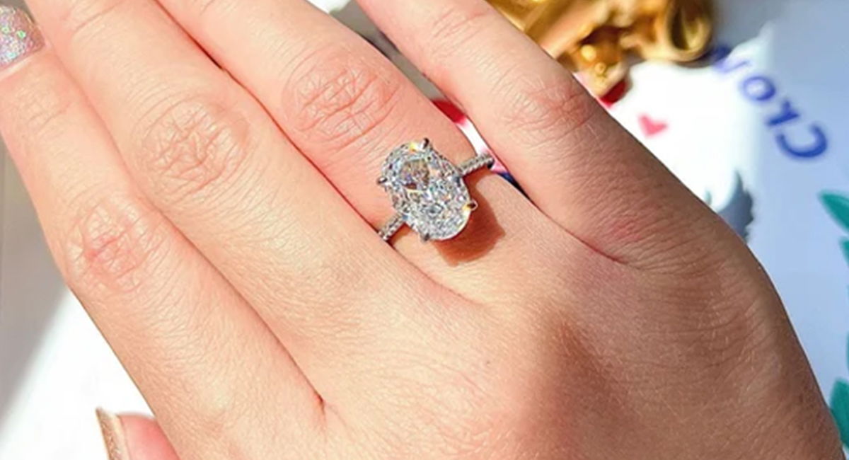 D Color Diamond Ring