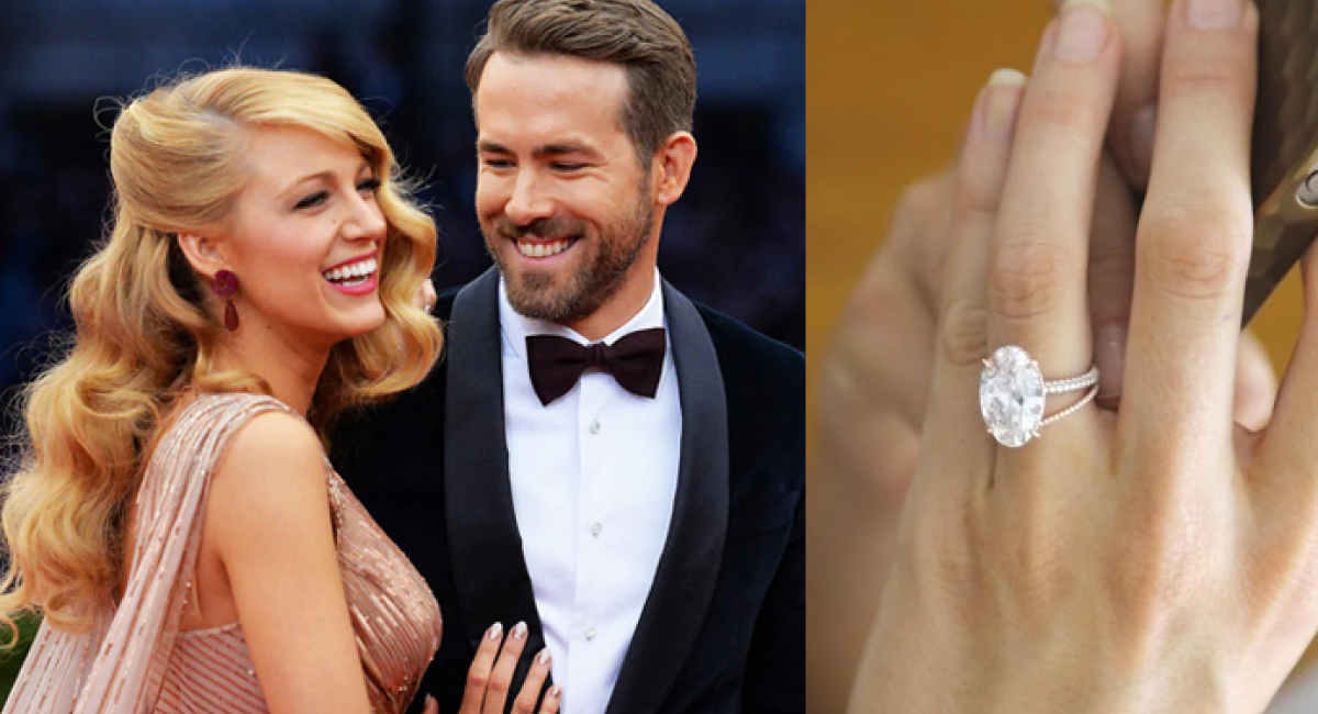 What is special about Blake Lively's engagement ring