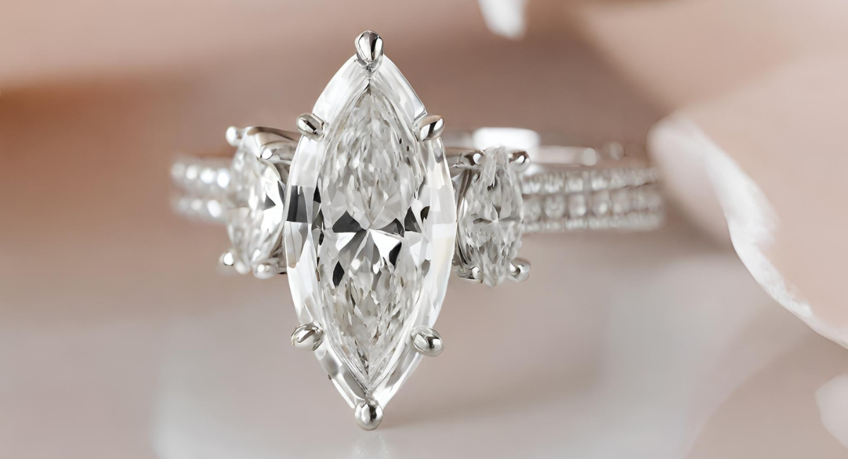 Shop Marquise Cut Engagement Rings