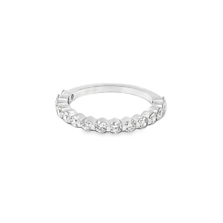 2.24Ct Diamond Band 14K White Gold (US Size: 6.75)