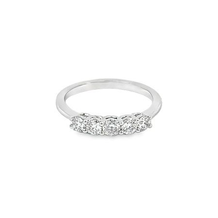 2.37Ct Diamond Ring 14K White Gold (US Size: 6)