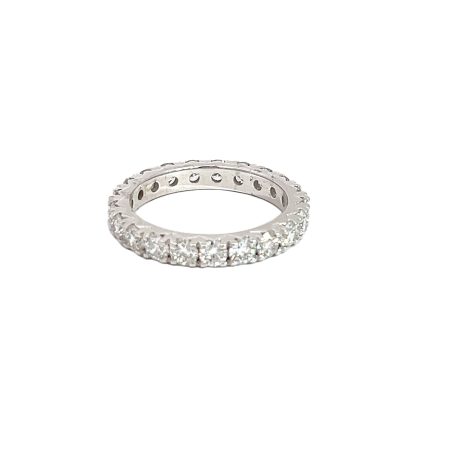 3.63Ct Diamond Ring 14K White Gold (US Size: 7)