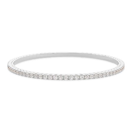 4 Prong Round Flexi Tennis Bangle