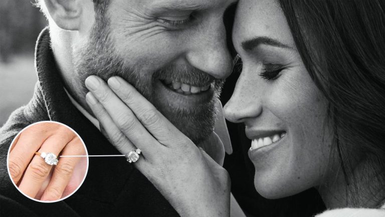 meghan markle engagement ring