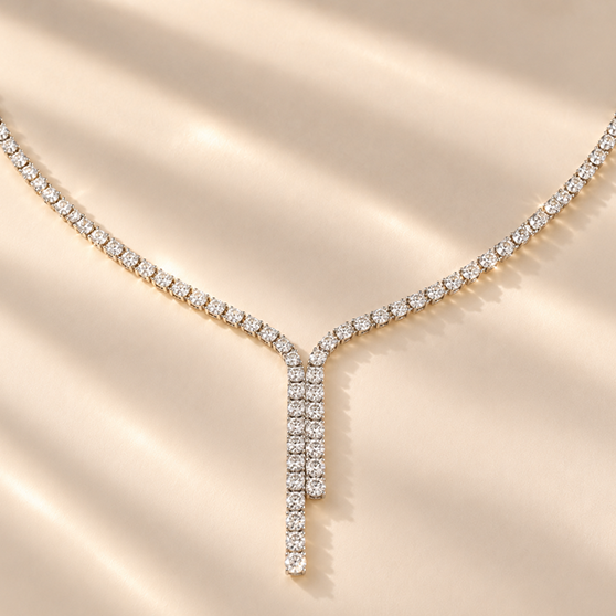Custom Tennis Necklaces