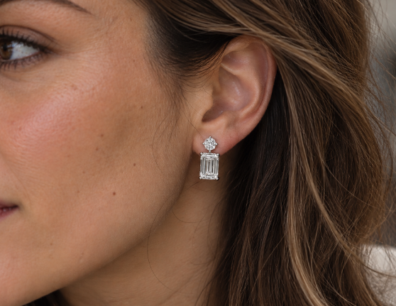 Lab Diamond Earrings