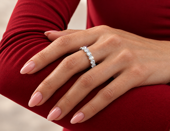 Lab Diamond Wedding Bands